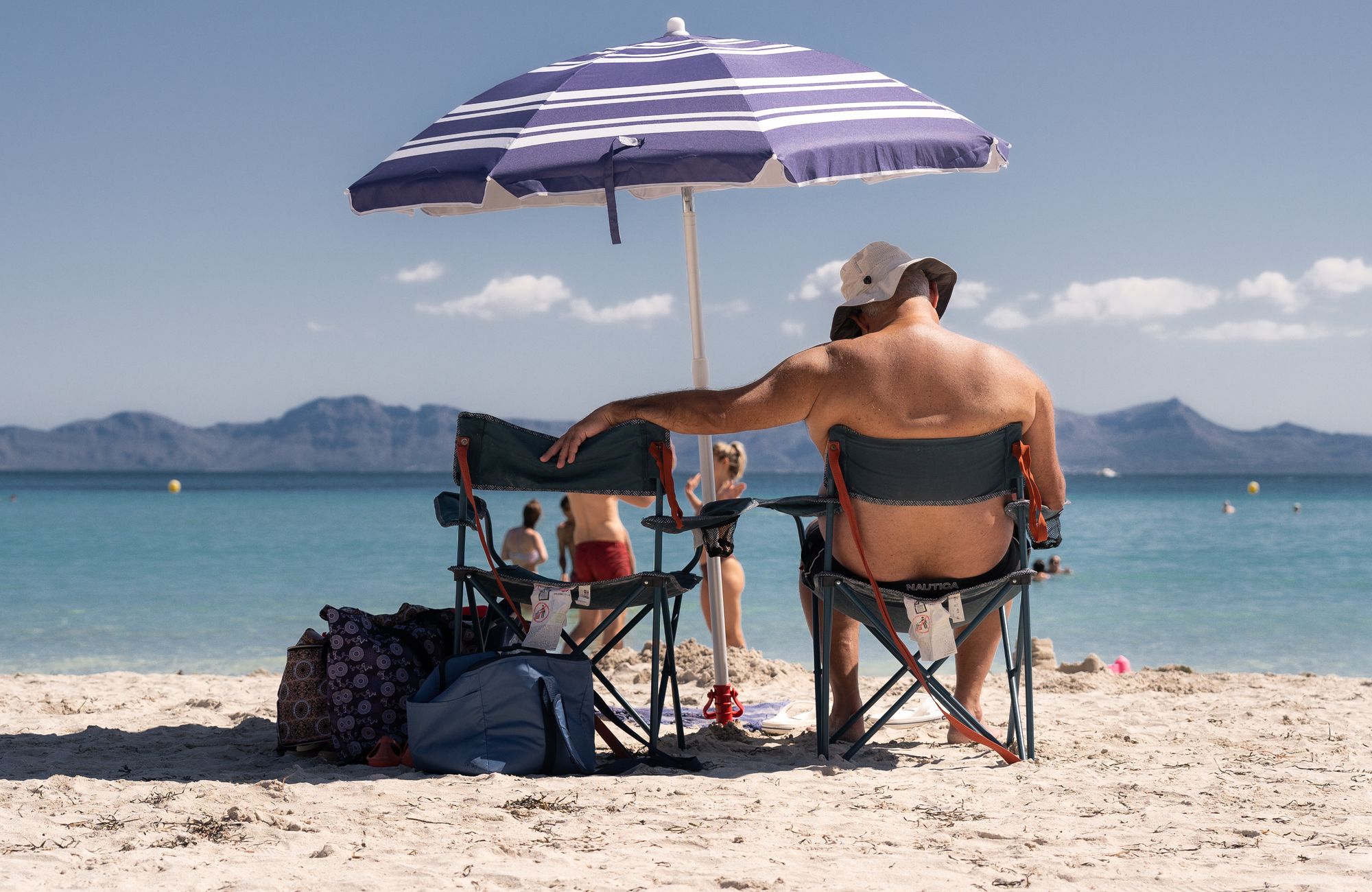 Photographie réelle — Vacances en Tunisie en famille