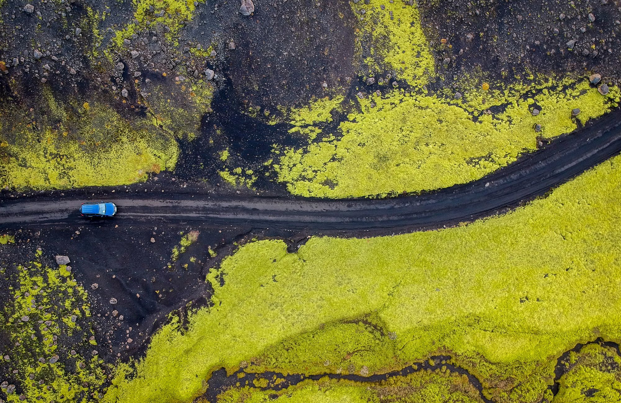Scène réelle de voyage — Routes qui respirent